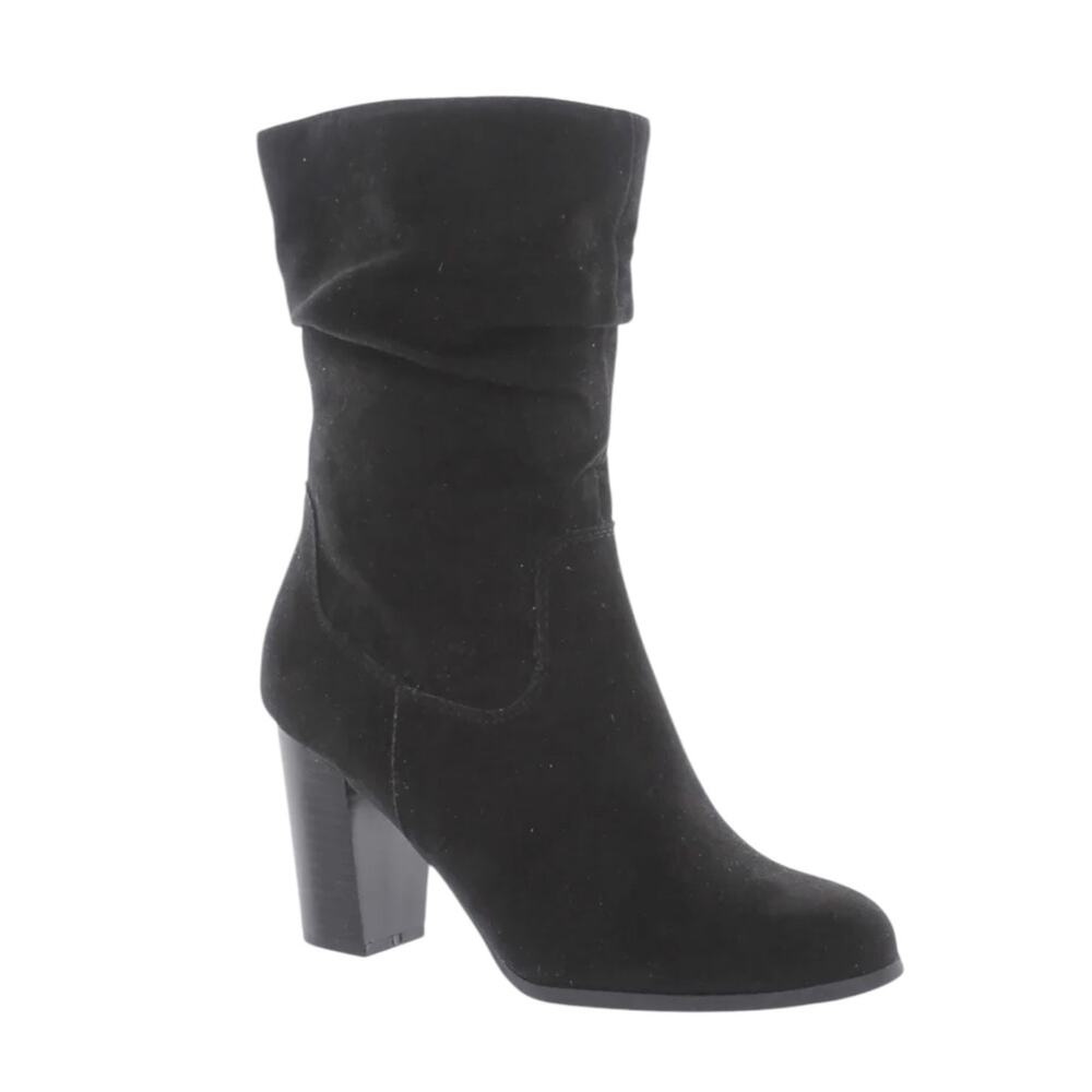 Style & Co Women's Saraa Slouch Mid Shaft Boots Black Size 9 1/2